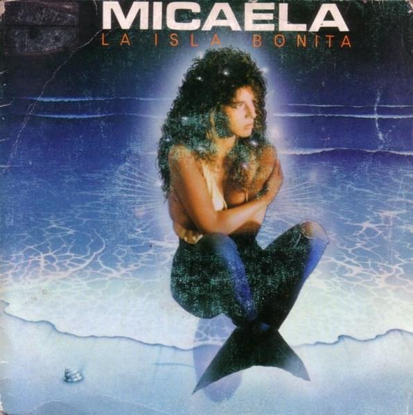 Album cover art for "La Isla Bonita" by Micaela (ITA)