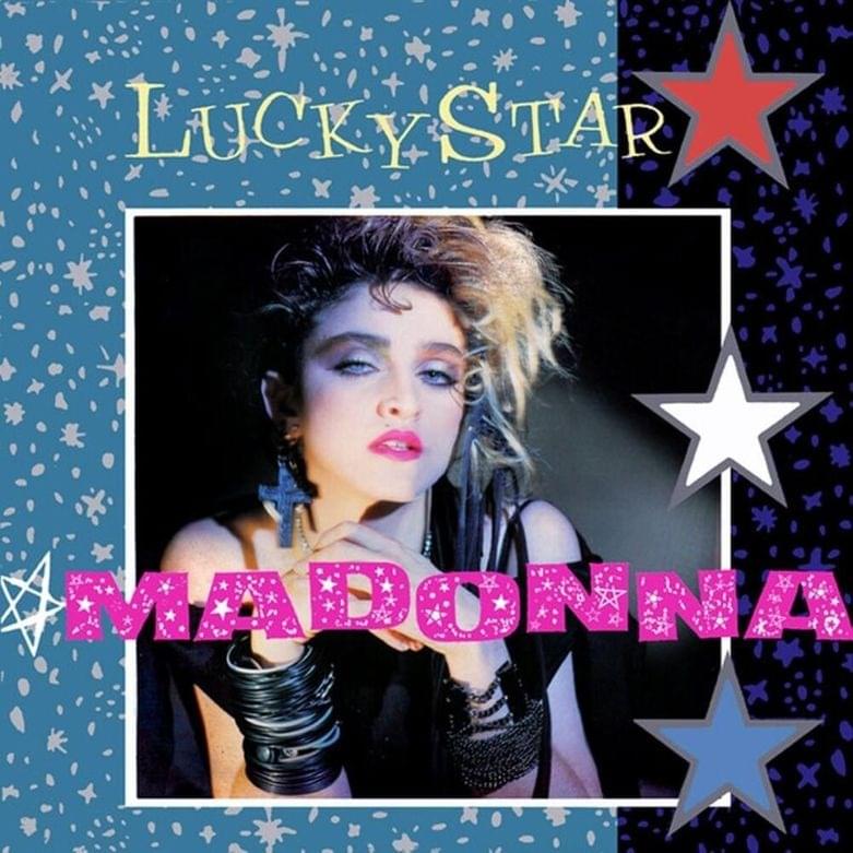 Album cover art for "Lucky Star" by Madonna