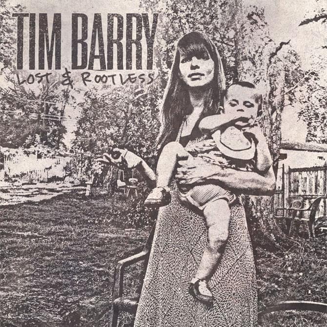 Album cover art for "Lost & Rootless" by Tim Barry