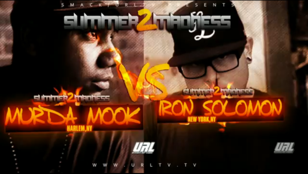 Album cover art for "Murda Mook vs. Iron Solomon" by URLtv & Iron Solomon & Murda Mook