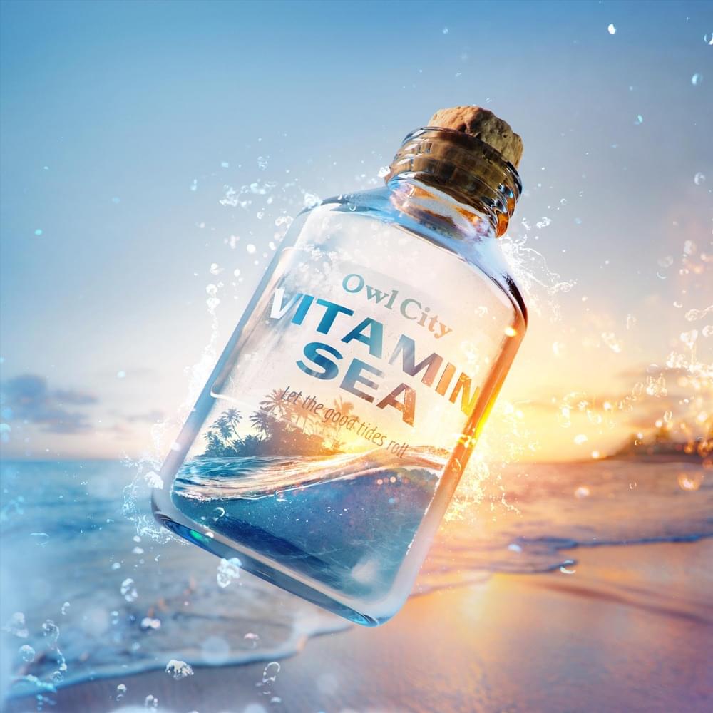 Album cover art for "Vitamin Sea" by Owl City