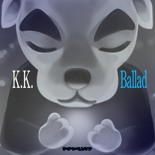 Album cover art for "けけバラッド (K.K. Ballad)" by K.K. Slider