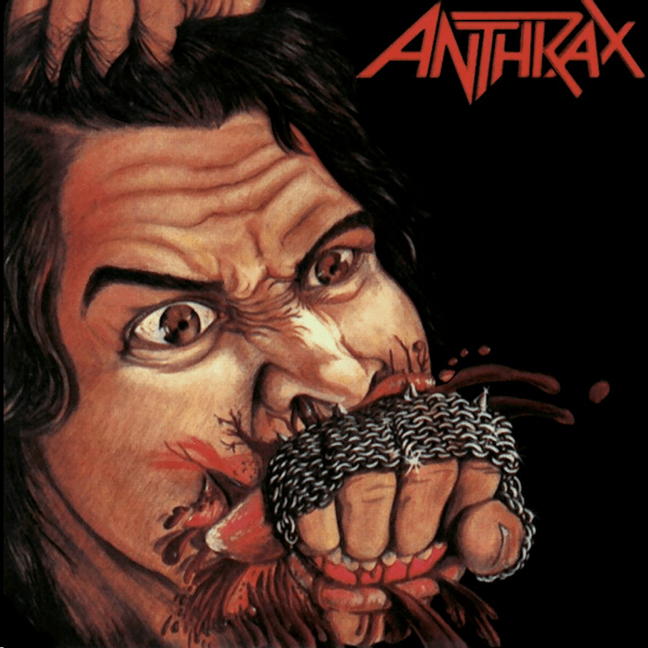 Album cover art for "Panic" by Anthrax