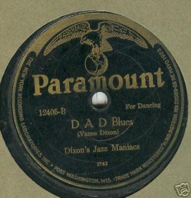 D A D Blues by Dixon’s Jazz Maniacs