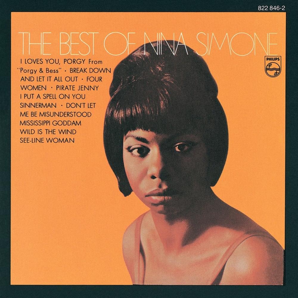Album cover art for "Break Down and Let It All Out" by Nina Simone