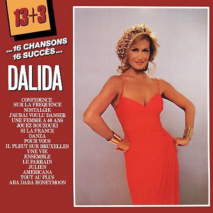 Album cover art for "Americana" by Dalida
