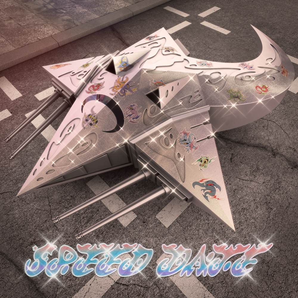 Album cover art for "GABBA" by Haiyti