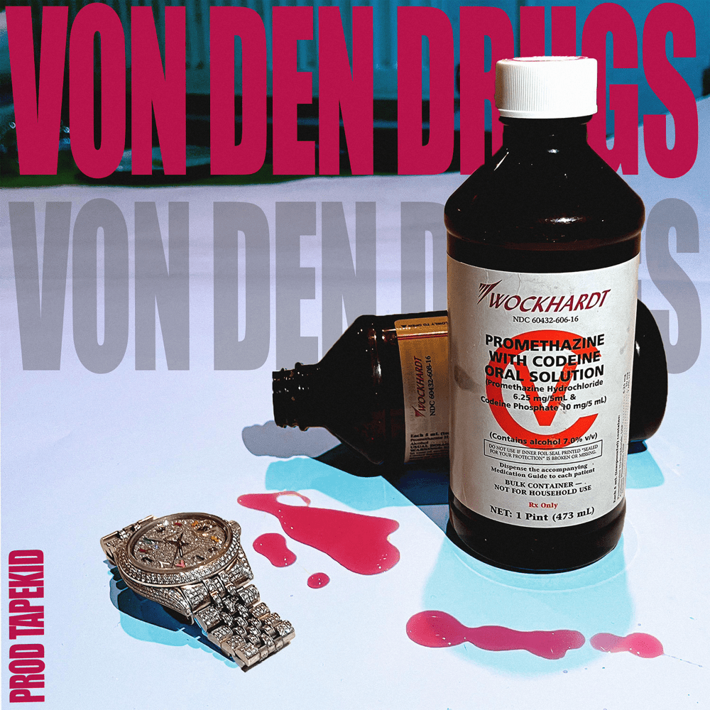 Album cover art for "Von Den Drugs" by LEX