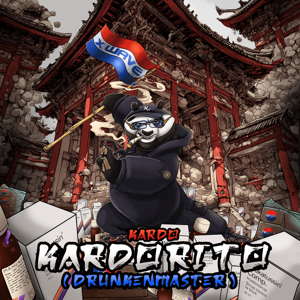Album cover art for "KARDORITO (DRUNKENMASTER)" by KARDO