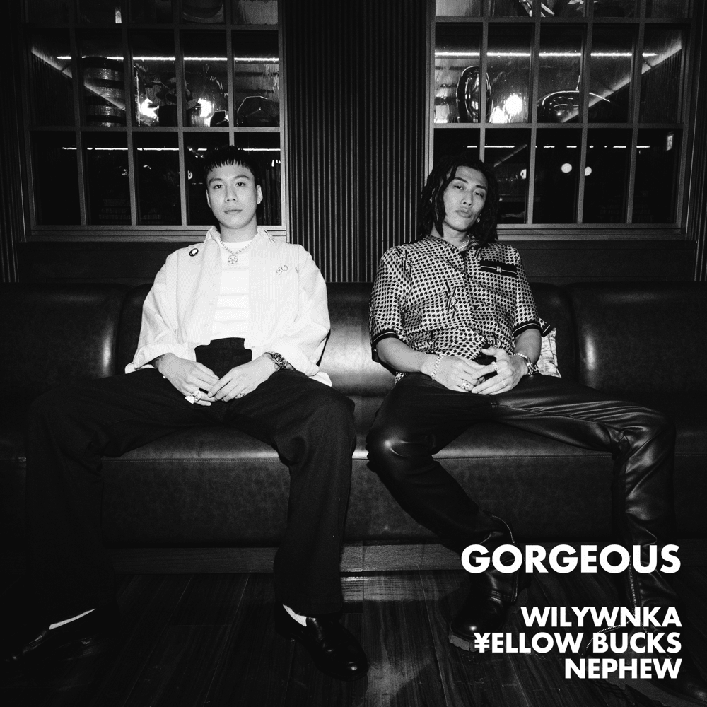 Album cover art for "Gorgeous" by WILYWNKA & ¥ellow Bucks & Nephew (JP)
