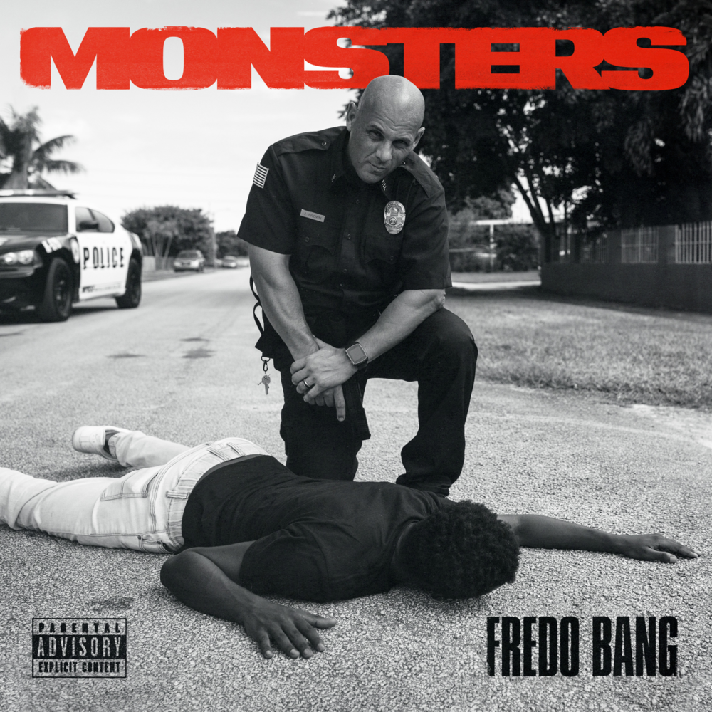Album cover art for "Monsters" by Fredo Bang