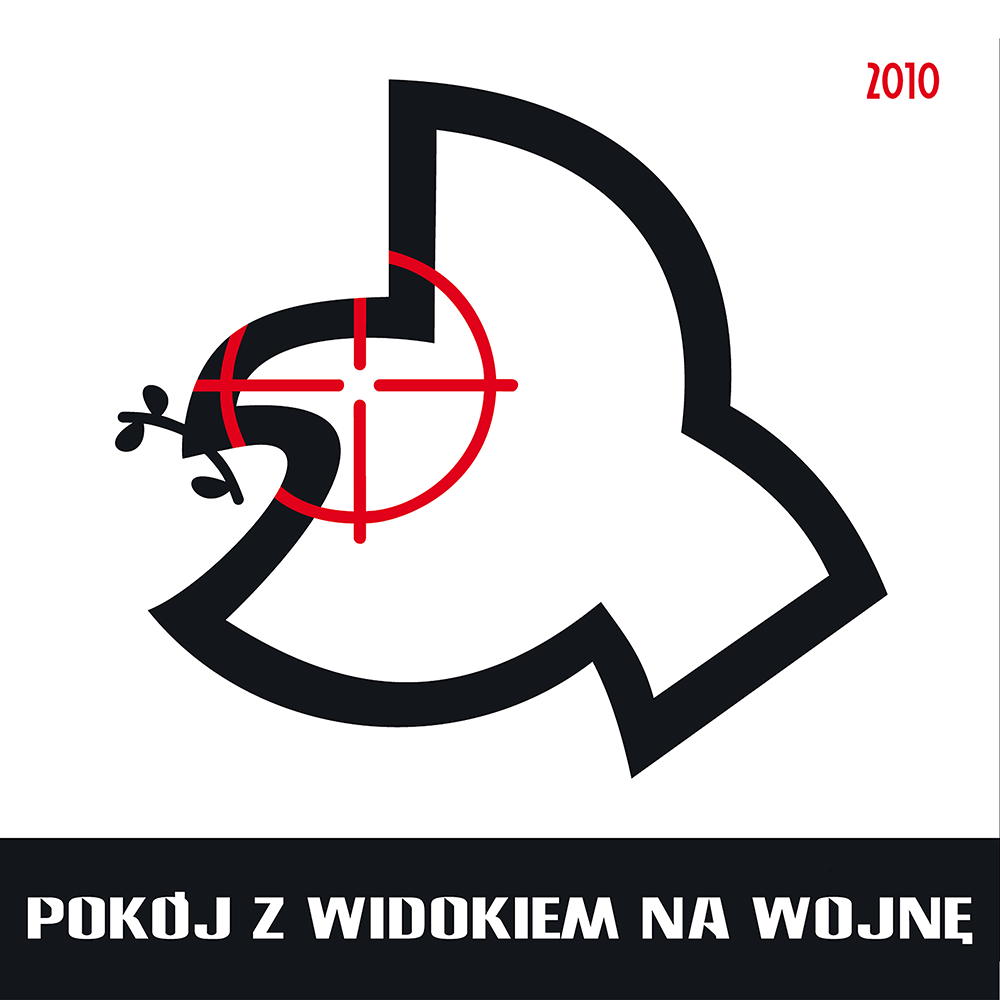 Album cover art for "Ramię w ramię" by Pokój z Widokiem na Wojnę & Sokół