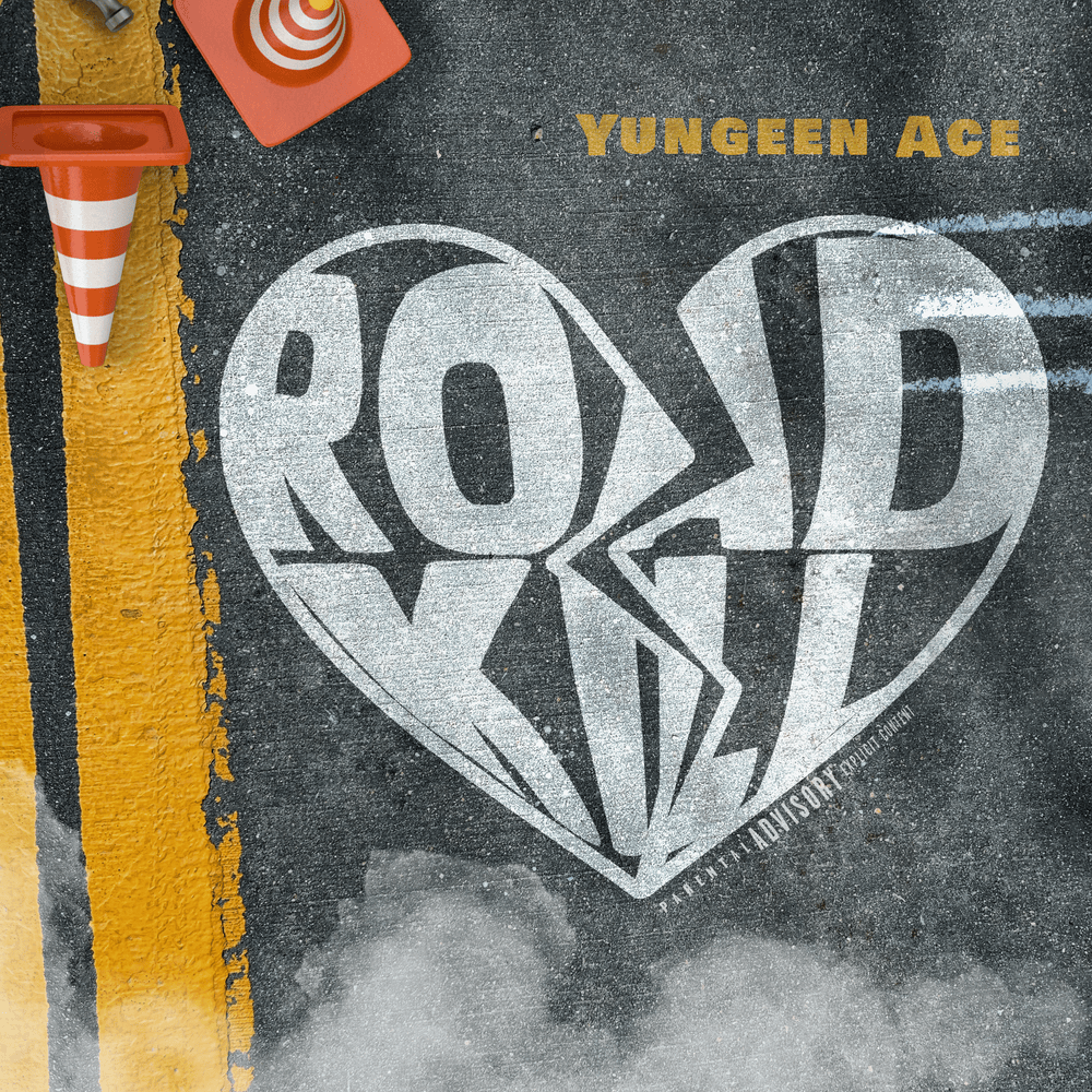Album cover art for "Roadkill" by Yungeen Ace