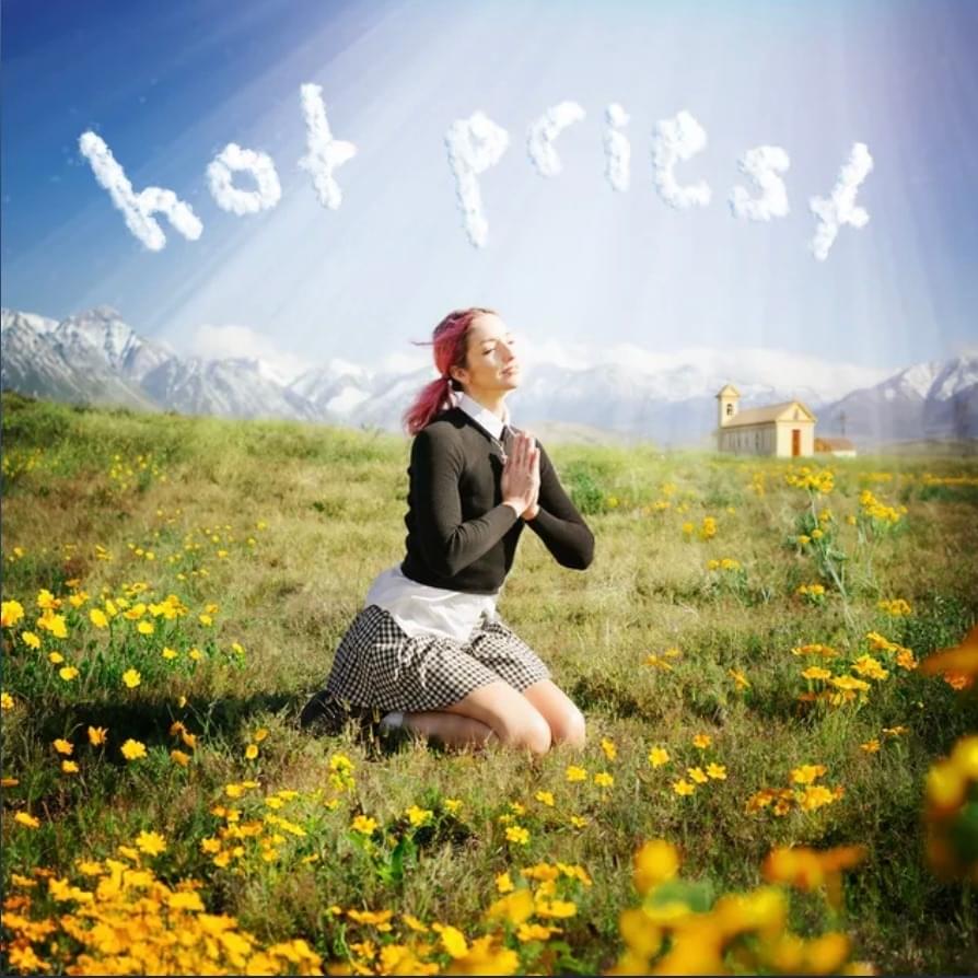 Album cover art for "​hot priest" by sad alex