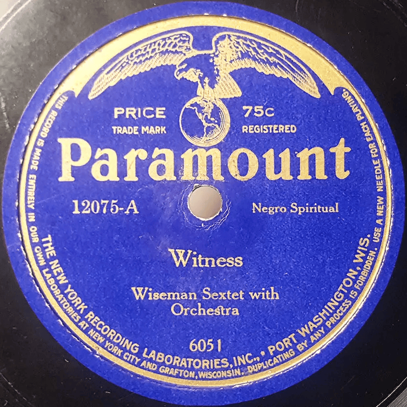 Witness by Wiseman Sextette