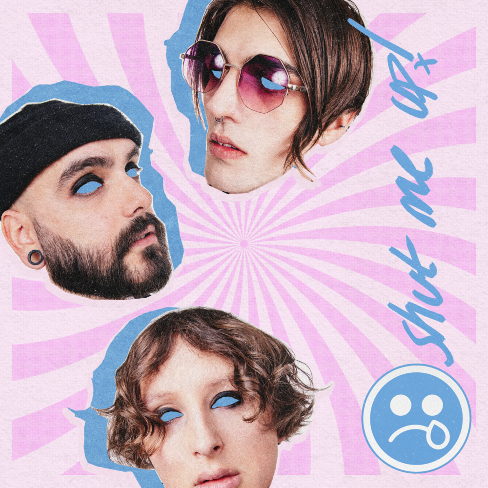 Album cover art for "Shut Me Up" by Malou Prytz