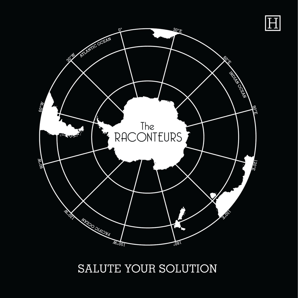 Album cover art for "Salute Your Solution" by The Raconteurs