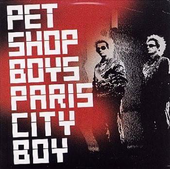 Album cover art for "Paris City Boy (Full French)" by Pet Shop Boys