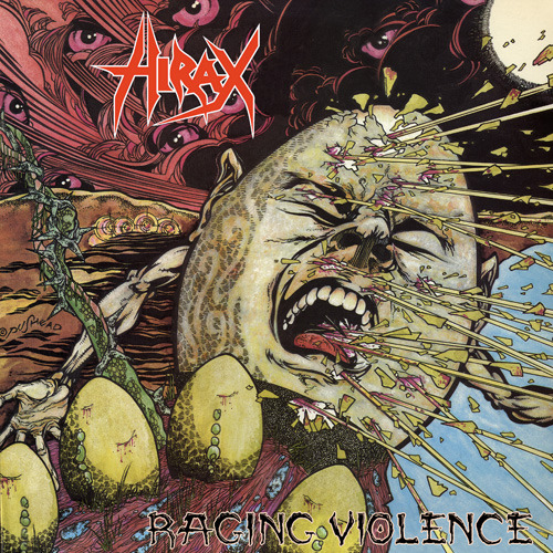 Album cover art for "Bombs of Death" by Hirax