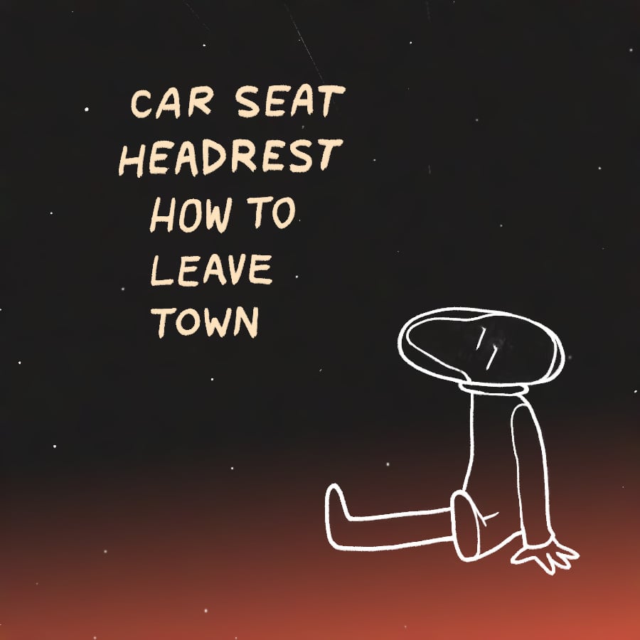 Album cover art for "America (Never Been)" by Car Seat Headrest