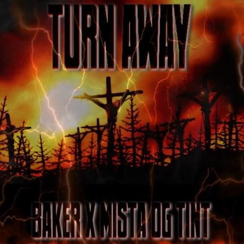 Album cover art for "Turn Away" by Baker Ya Maker