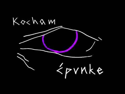 Album cover art for "Kocham ćpunkę" by Kukon