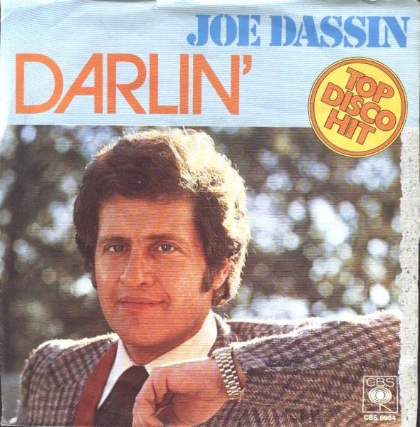 Album cover art for "Darlin’" by Joe Dassin