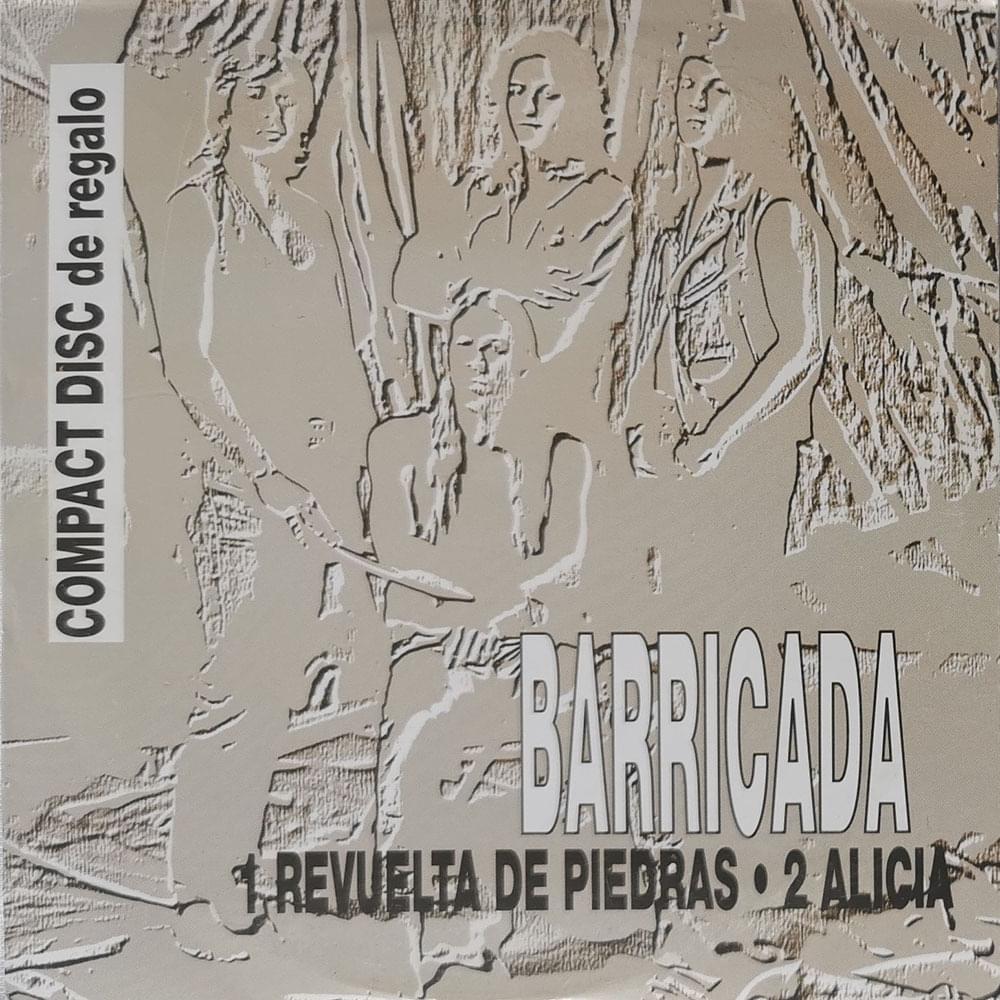Album cover art for "Alicia" by Barricada