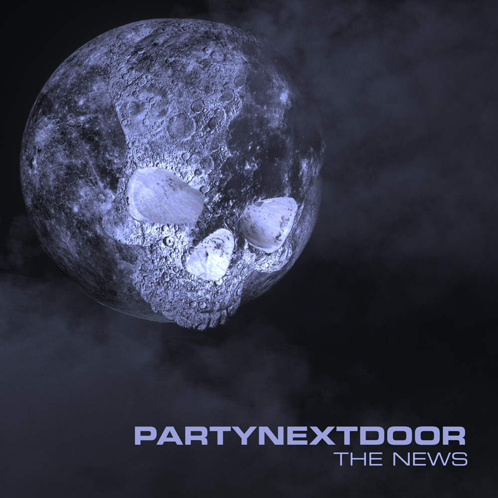 Album cover art for "THE NEWS" by PARTYNEXTDOOR