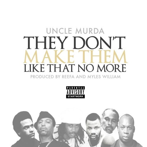 Album cover art for "No More" by Uncle Murda & Jadakiss