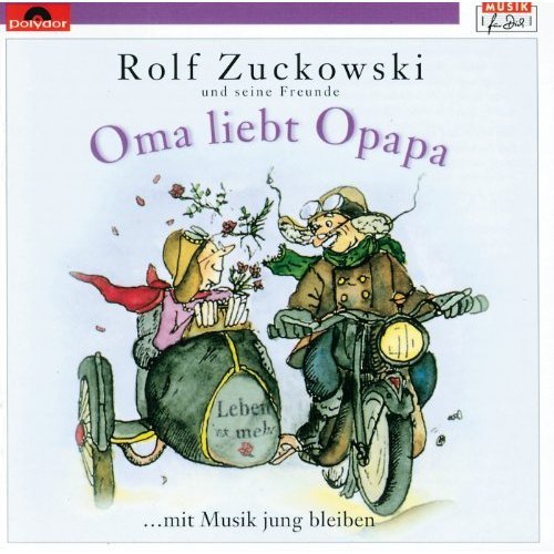 Album cover art for "Oma liebt Opapa" by Rolf Zuckowski