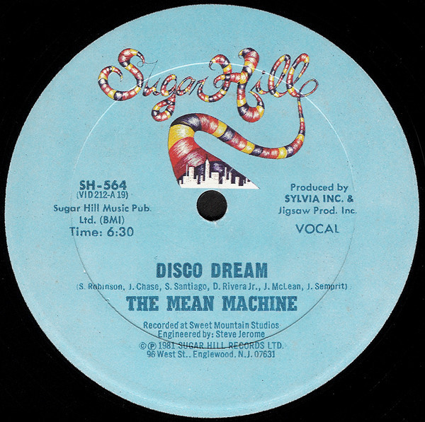 Album cover art for "Disco Dream" by The Mean Machine