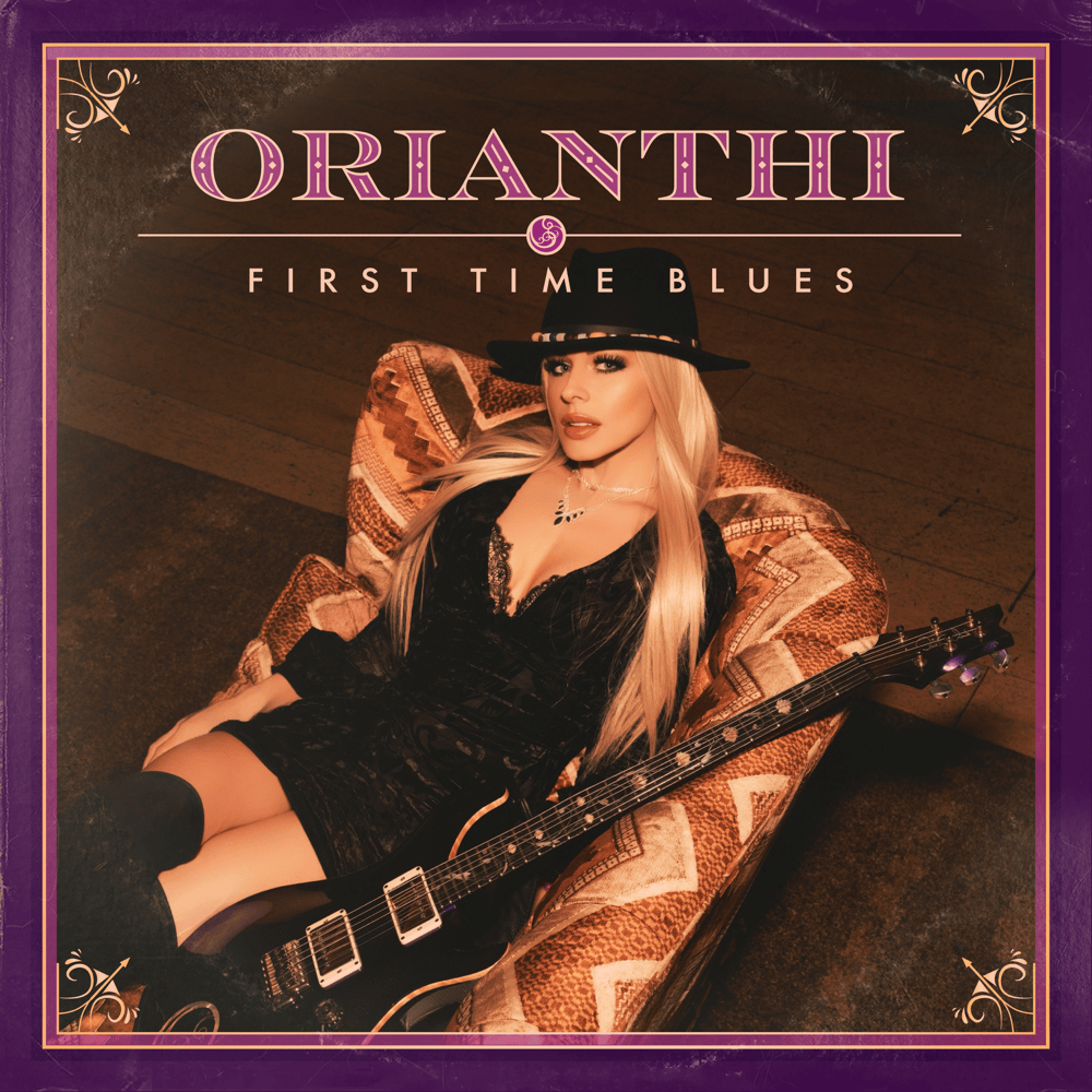 Album cover art for "First Time Blues" by Orianthi & Joe Bonamassa
