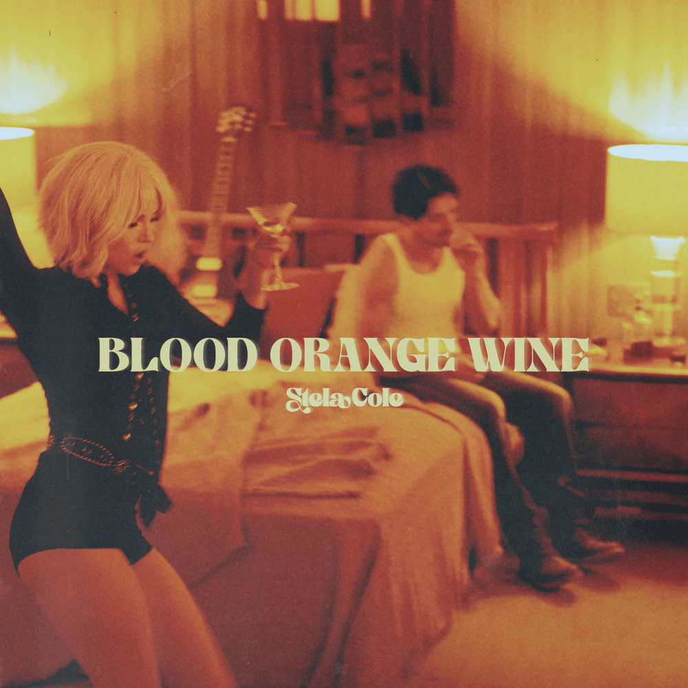 Album cover art for "Blood Orange Wine" by Stela Cole