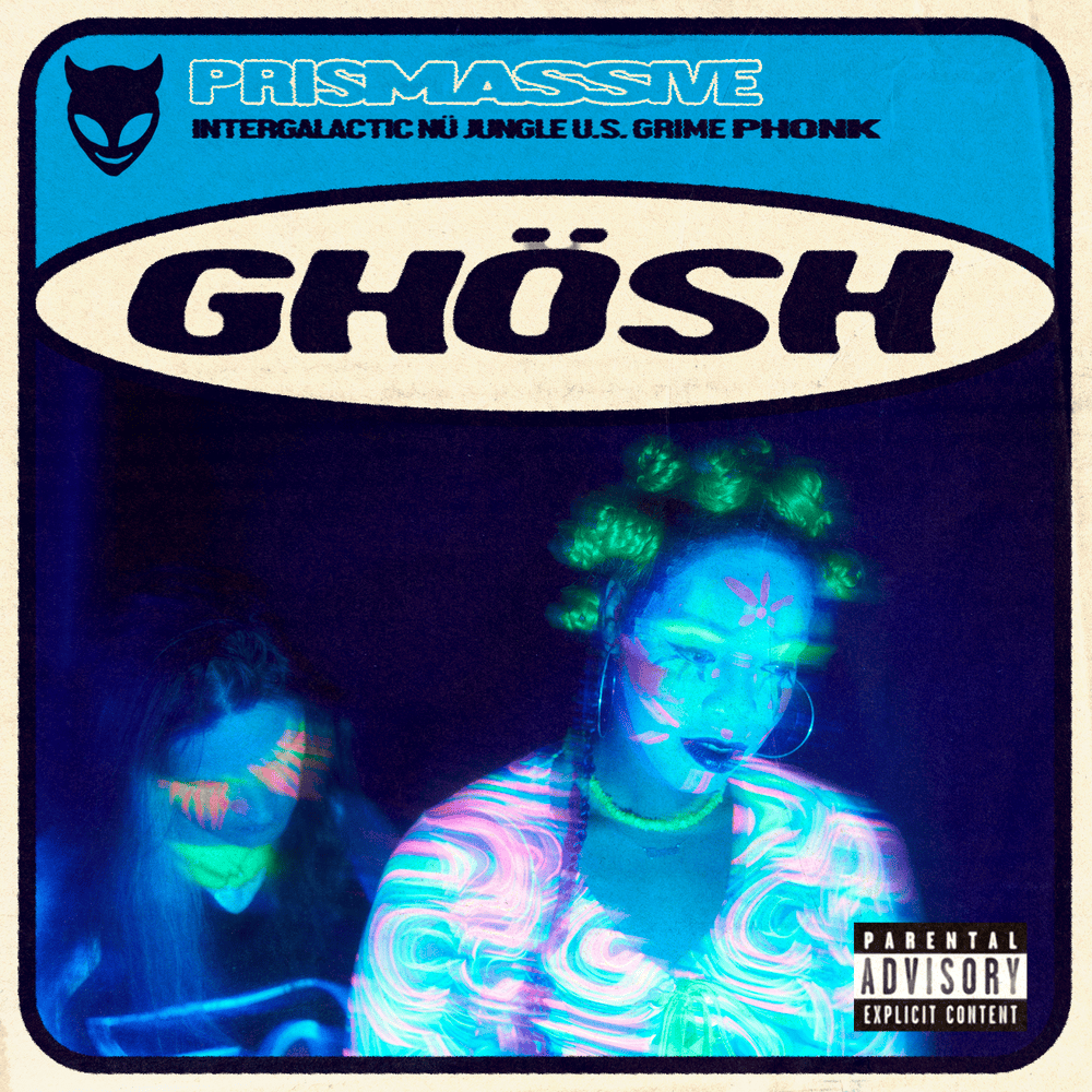 Album cover art for "Funky Rave Hits" by Ghosh