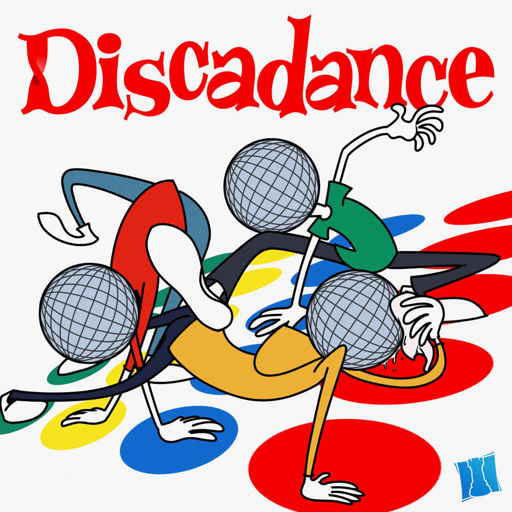 Album cover art for "Discadance" by Discoholic
