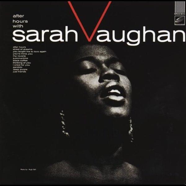 Album cover art for "My Reverie" by Sarah Vaughan