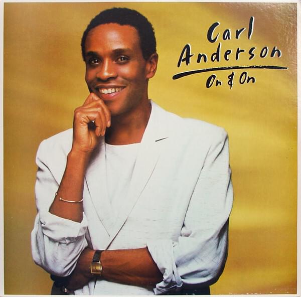 Album cover art for "Don’t Make Me Wait" by Carl Anderson