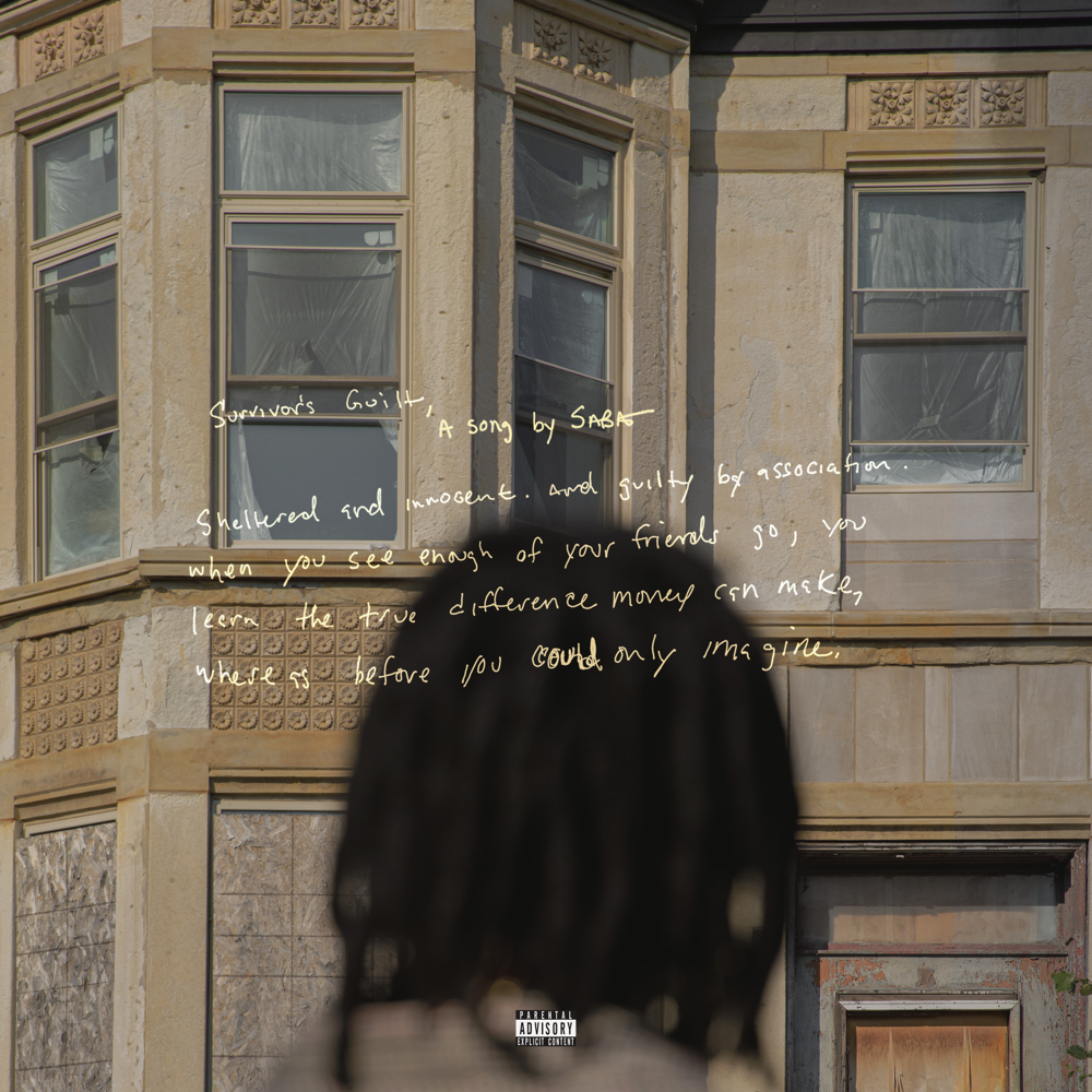 Album cover art for "Survivor’s Guilt" by Saba & G Herbo