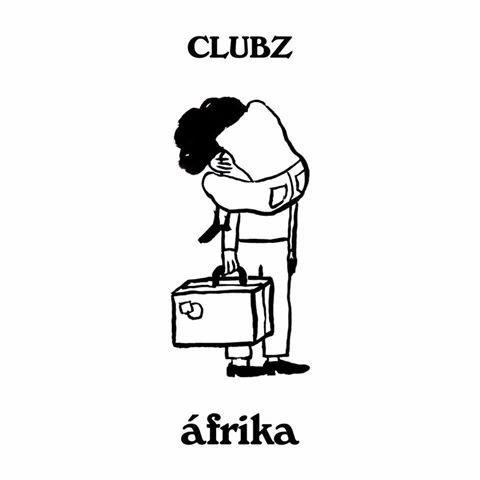 Album cover art for "Áfrika" by CLUBZ
