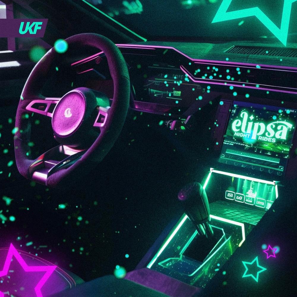 Album cover art for "Night Rides" by Elipsa
