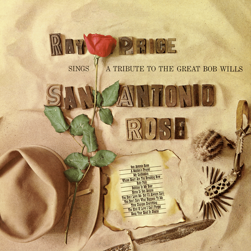 Album cover art for "San Antonio Rose" by Ray Price