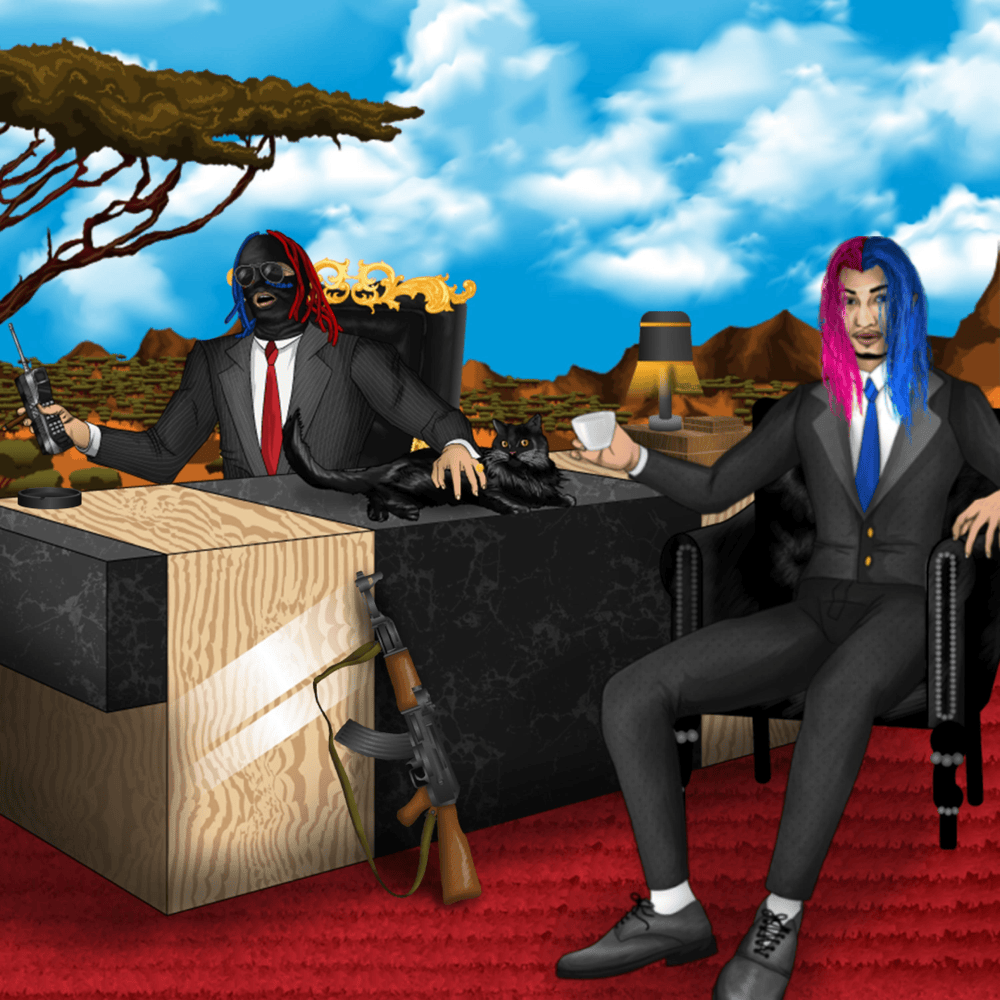 Album cover art for "Savana 2" by Marko Glass