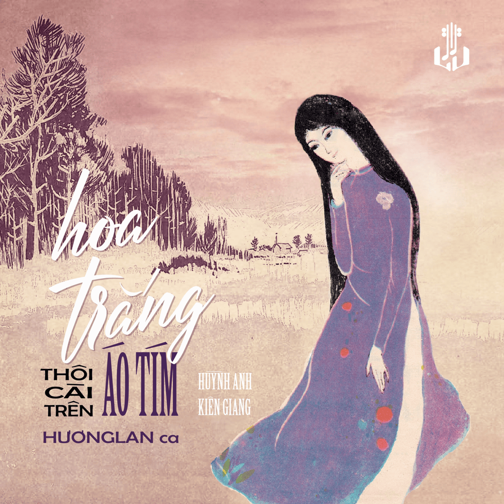 Album cover art for "Hoa Tr�ng Th�i C�i Tr�n �o T�m" by Hương Lan