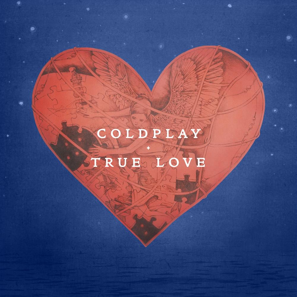 Album cover art for "True Love" by Coldplay