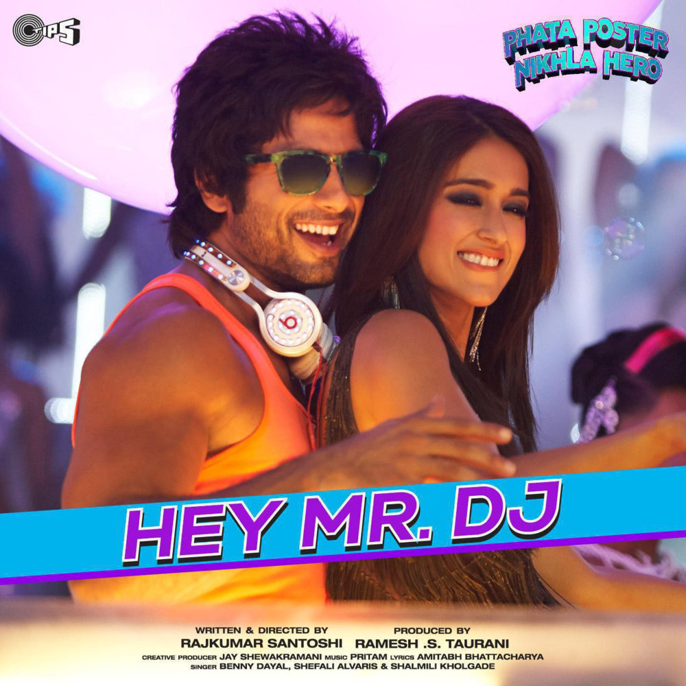 Album cover art for "Hey Mr. DJ" by Pritam & Benny Dayal & Shalmali Kholgade & Shefali Alvares