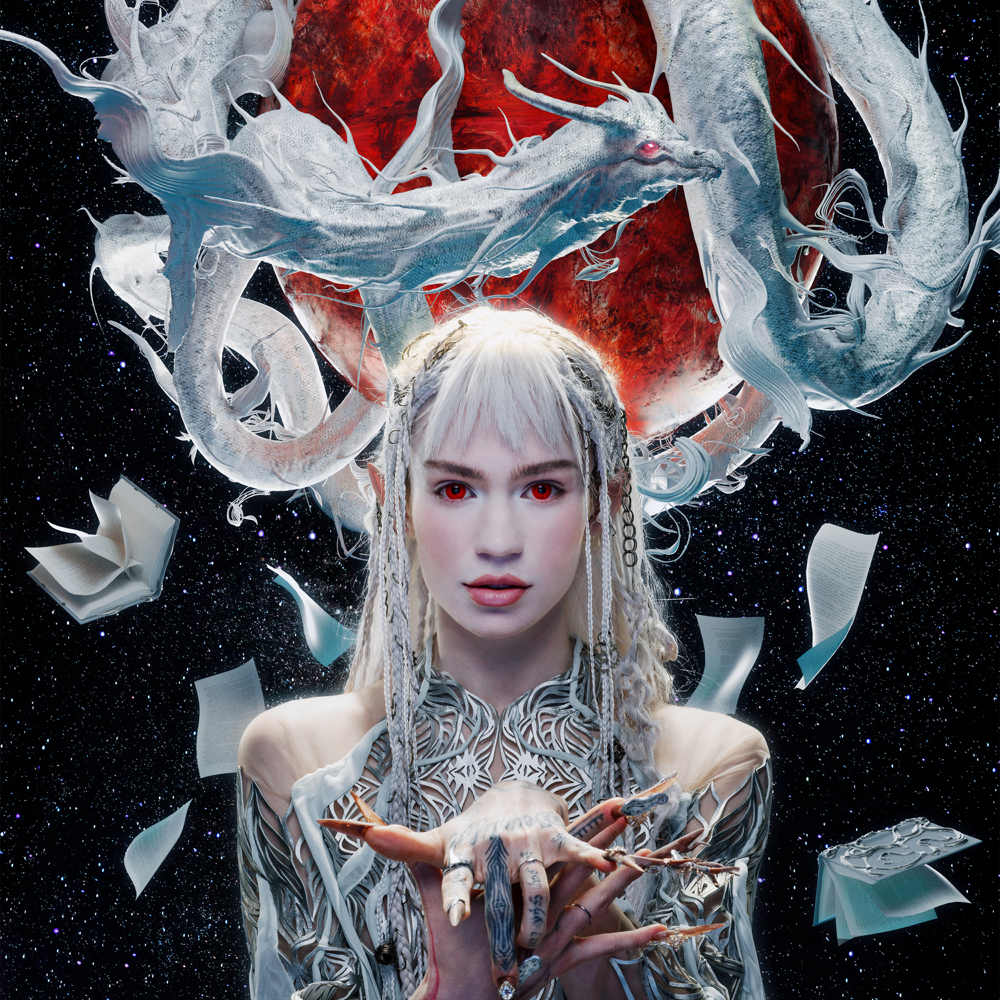 Album cover art for "Player of Games" by Grimes