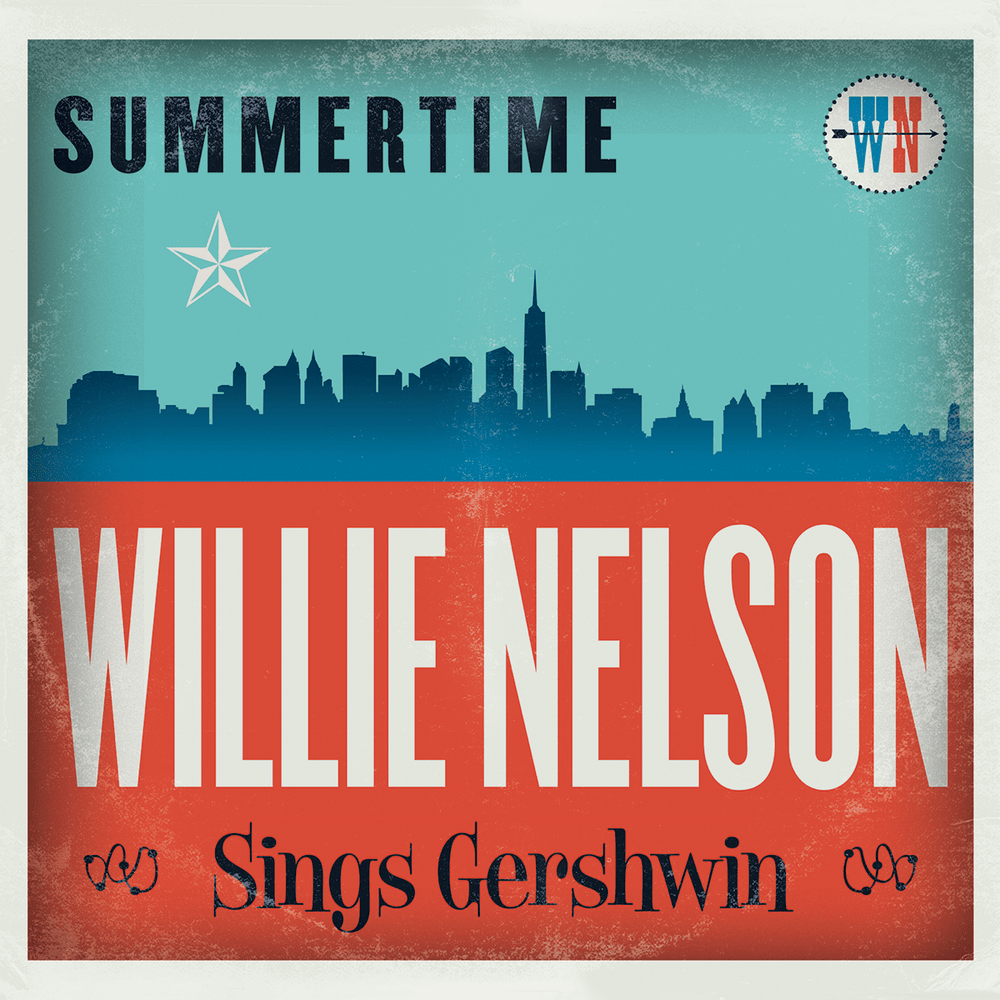 Album cover art for "Summertime" by Willie Nelson