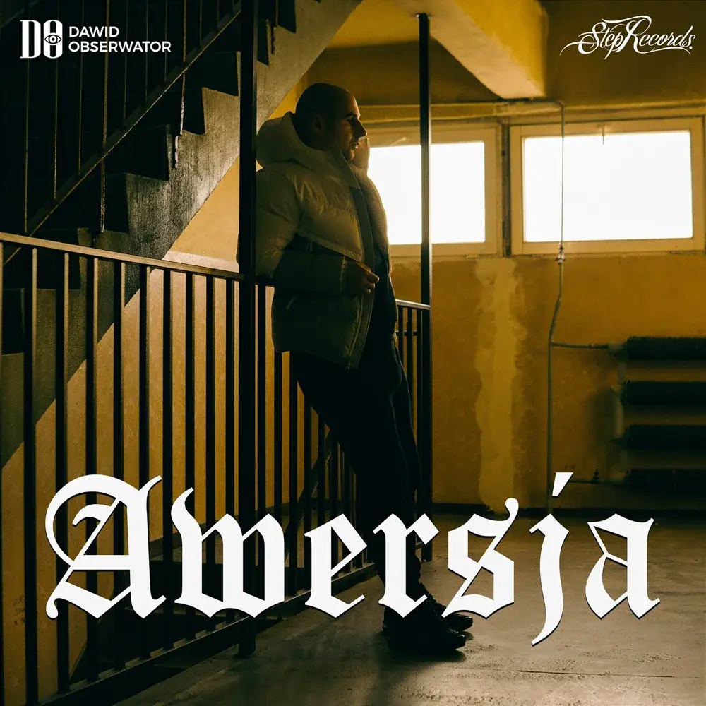 Album cover art for "Awersja" by Dawid Obserwator