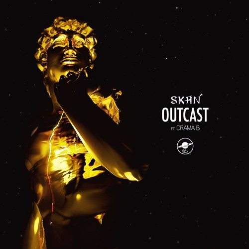 Album cover art for "Outcast" by Skan & Drama B